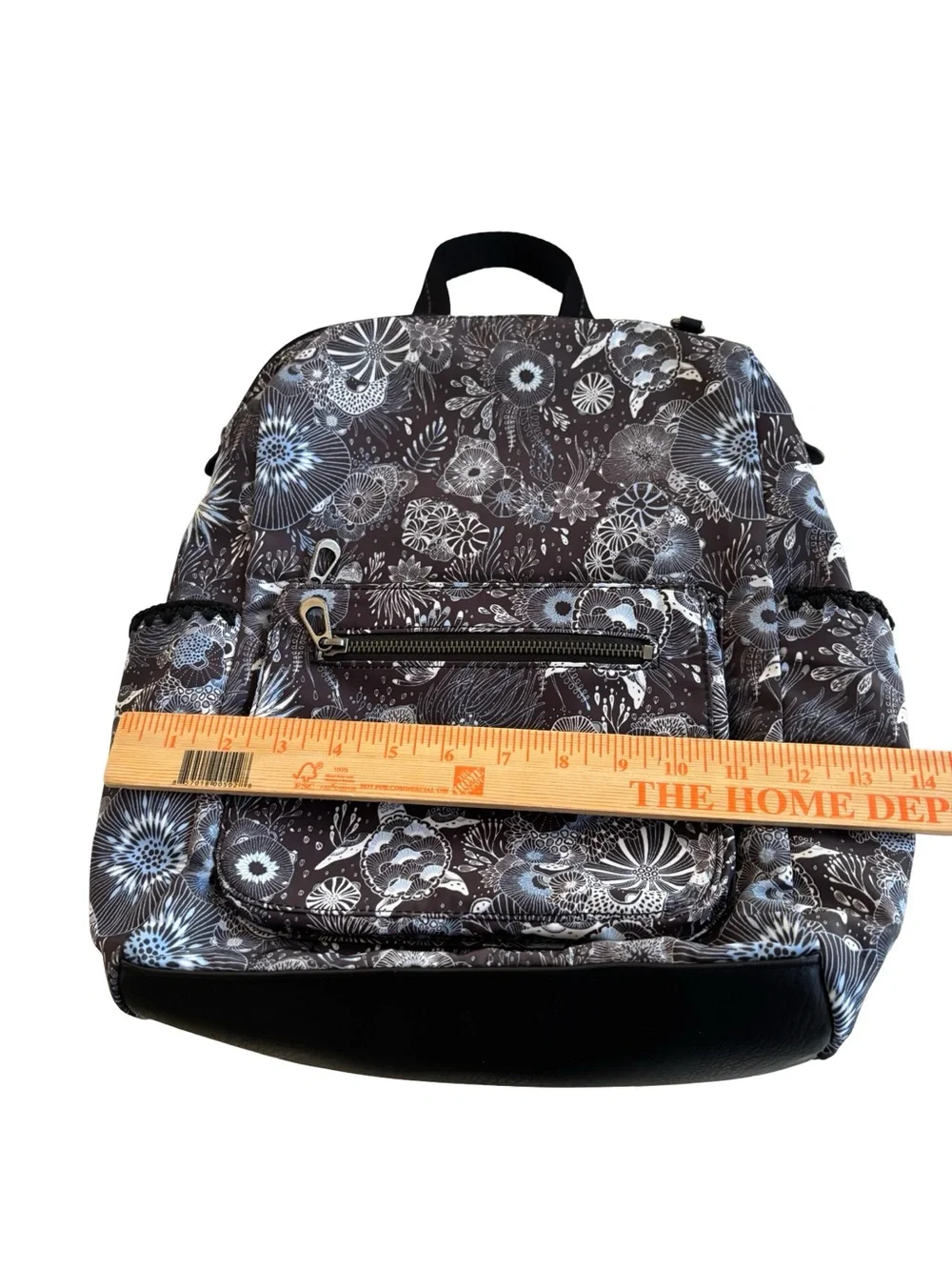 Sakroots Womens Eco-twill Sakroots Laptop Backpack Midnight Seascape